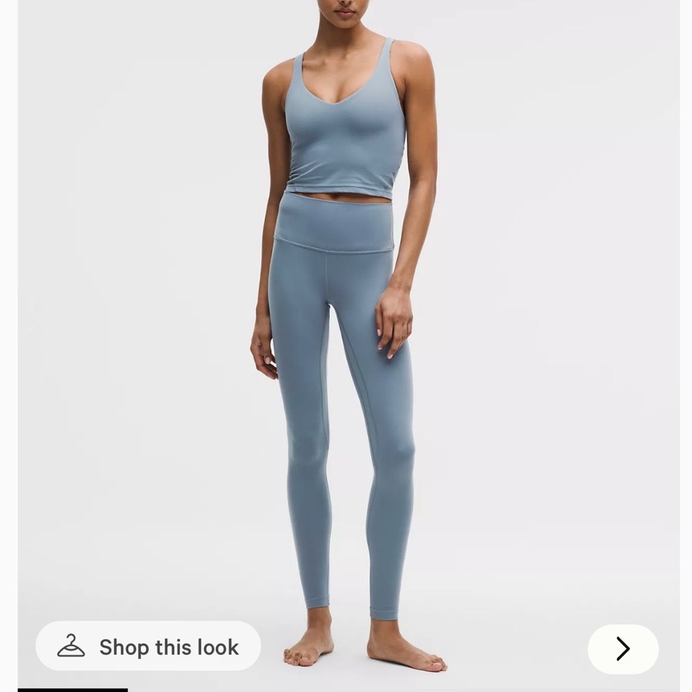 Lululemon Align High-Rise 28” Leggings in Steel Blue